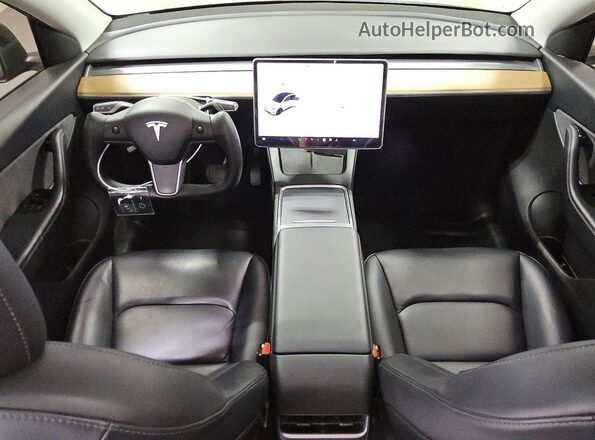 5YJYGDEE0LF022550 2020 TESLA MODEL Green წინა პანელის ხედი