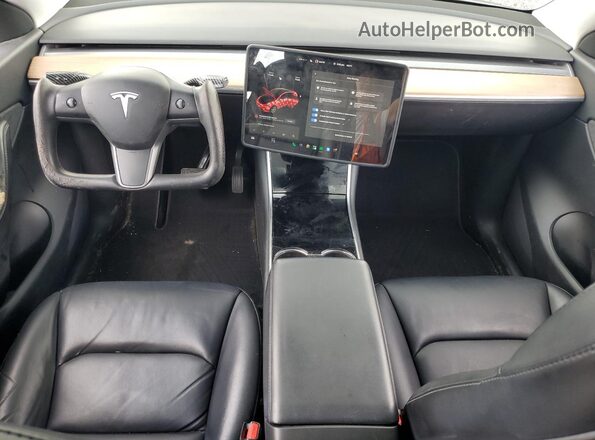 5YJYGDEE0LF044306 2020 TESLA MODEL Gray Widok deski rozdzielczej