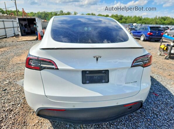 5YJYGDEE0MF070096 2021 TESLA MODEL White Հետևի տեսք