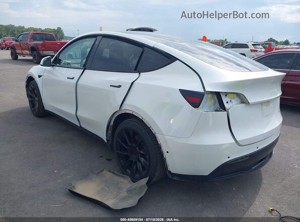 5YJYGDEE0MF075041 2021 TESLA MODEL Y Белый Задняя левая четверть