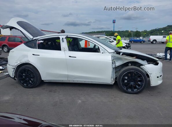5YJYGDEE0MF075041 2021 TESLA MODEL Y Белый Панорамный вид салона 360°