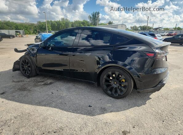 5YJYGDEE0MF076576 2021 TESLA MODEL Black Հետևի ձախ