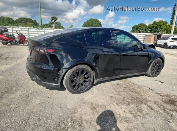 5YJYGDEE0MF076576 2021 TESLA MODEL Black Հետևի աջ