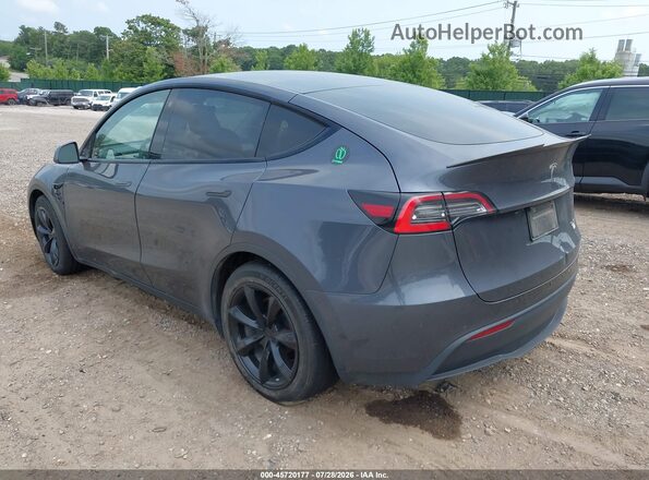 5YJYGDEE0MF087870 2021 TESLA MODEL Y Серый Задняя левая четверть