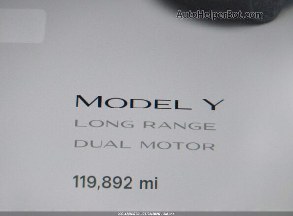 5YJYGDEE0MF102500 2021 TESLA MODEL Y Black Vista interior de 360 grados