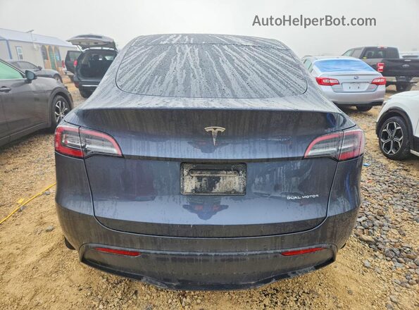 5YJYGDEE0MF232566 2021 TESLA MODEL Gray Հետևի տեսք