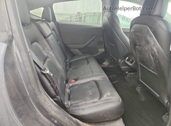 5YJYGDEE0MF232566 2021 TESLA MODEL Gray Սալոնի հետևի տեսք