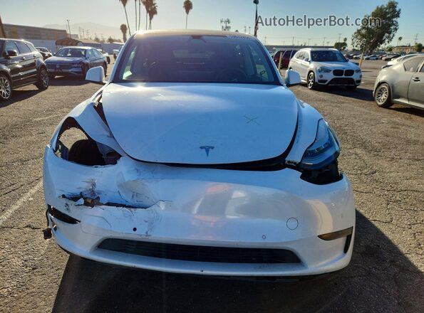5YJYGDEE0MF271027 2021 TESLA MODEL White Front view