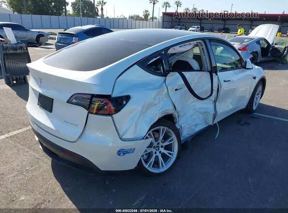 5YJYGDEE0MF299023 2021 TESLA MODEL Y White Tył prawy