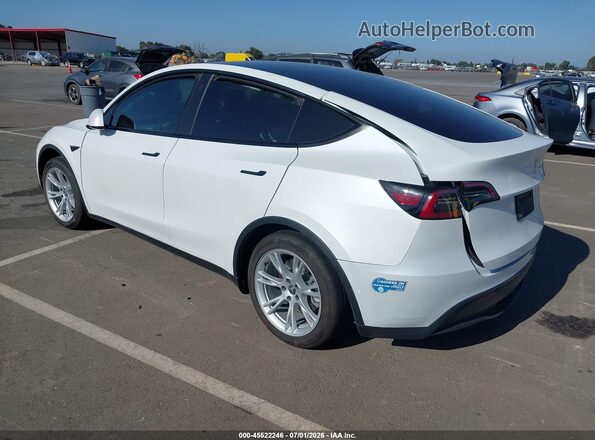 5YJYGDEE0MF299023 2021 TESLA MODEL Y White Tył lewy