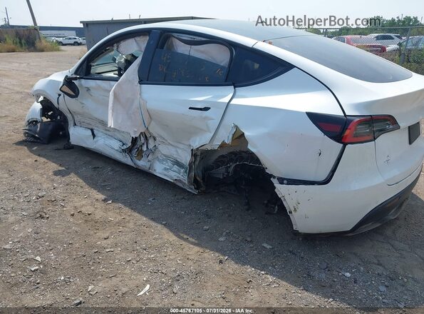 5YJYGDEE1LF057114 2020 TESLA MODEL Y White Trasero izquierdo