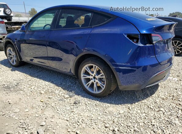 5YJYGDEE1MF089496 2021 TESLA MODEL Blue Rear left