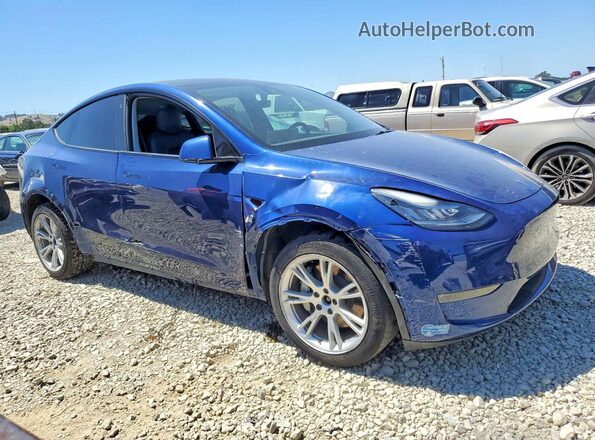 5YJYGDEE1MF089496 2021 TESLA MODEL Blue Front right