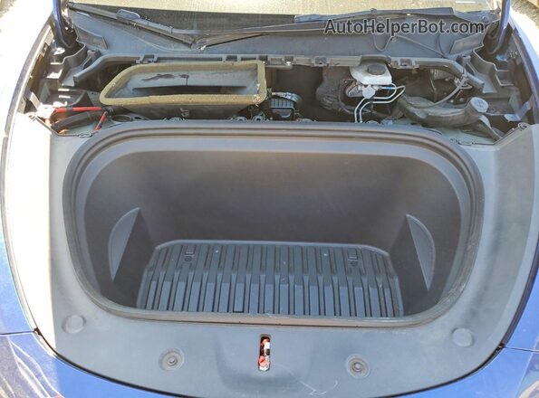 5YJYGDEE1MF089496 2021 TESLA MODEL Blue Engine compartment view
