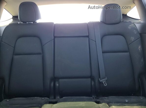 5YJYGDEE1MF089496 2021 TESLA MODEL Blue Rear seats view
