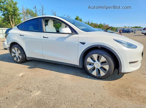 5YJYGDEE1MF130855 2021 TESLA MODEL White Delantero derecho