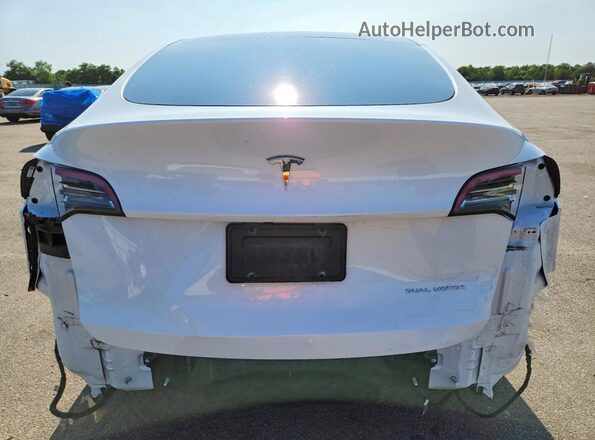 5YJYGDEE1MF130855 2021 TESLA MODEL White Vista trasera