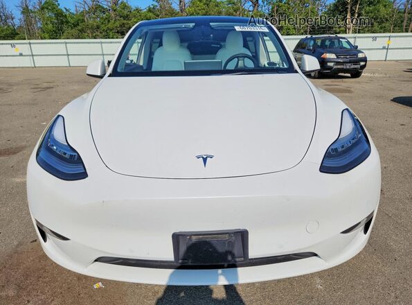 5YJYGDEE1MF130855 2021 TESLA MODEL White Vista frontal