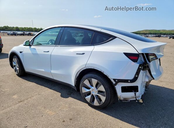 5YJYGDEE1MF130855 2021 TESLA MODEL White Trasero izquierdo
