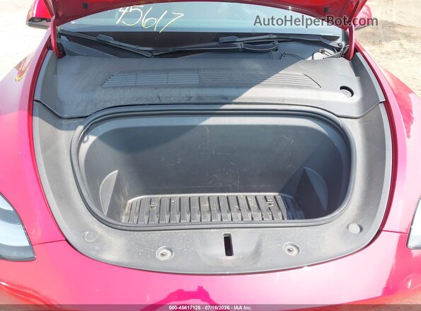 5YJYGDEE1MF186326 2021 TESLA MODEL Y Красный Вид сзади