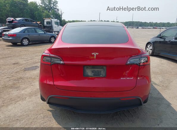 5YJYGDEE1MF186326 2021 TESLA MODEL Y Красный 