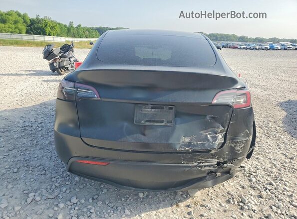 5YJYGDEE2LF025630 2020 TESLA MODEL Black უკანა ხედი