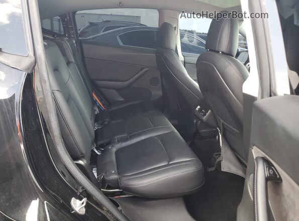 5YJYGDEE2LF029838 2020 TESLA MODEL Black Հետևի նստատեղերի տեսք