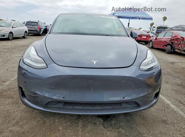 5YJYGDEE2MF090740 2021 TESLA MODEL Gray Widok z przodu