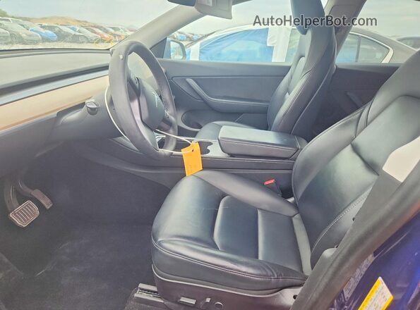 5YJYGDEE2MF161502 2021 TESLA MODEL Blue Vista interior delantera