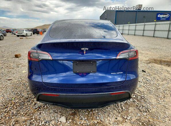 5YJYGDEE2MF161502 2021 TESLA MODEL Blue Vista trasera