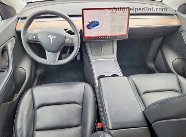 5YJYGDEE2MF161502 2021 TESLA MODEL Blue Vista del salpicadero
