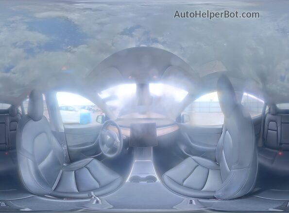 5YJYGDEE2MF161502 2021 TESLA MODEL Blue Vista interior de 360 grados