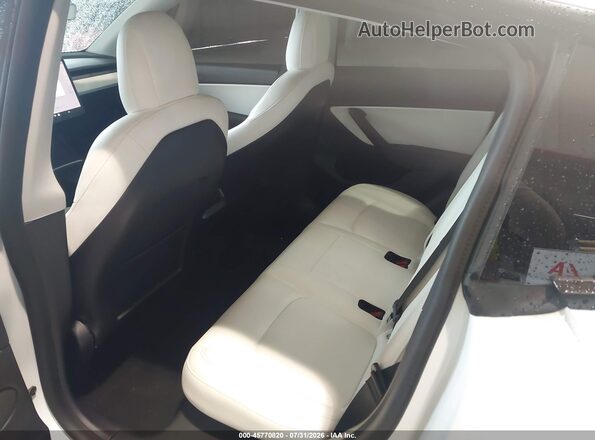 5YJYGDEE2MF201321 2021 TESLA MODEL Y Белый Вид наклейки с VIN-кодом