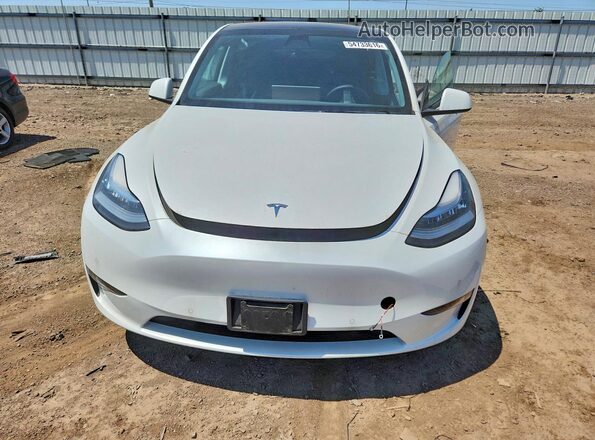 5YJYGDEE2MF253094 2021 TESLA MODEL White Vista frontal