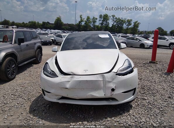 5YJYGDEE2MF294390 2021 TESLA MODEL Y White Instrument cluster view
