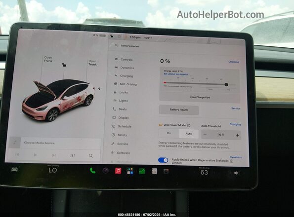 5YJYGDEE2MF294390 2021 TESLA MODEL Y White 