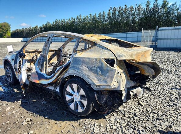 5YJYGDEE3LF032845 2020 TESLA MODEL Burn Rear left