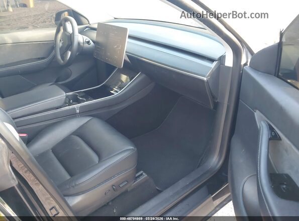 5YJYGDEE3LF041030 2020 TESLA MODEL Y Black წინა სალონის ხედი