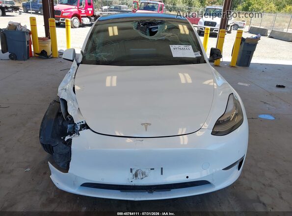 5YJYGDEE3LF058197 2020 TESLA MODEL Y White წინა ხედი