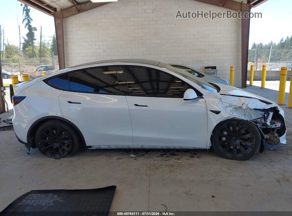 5YJYGDEE3LF058197 2020 TESLA MODEL Y White უკანა სალონის ხედი