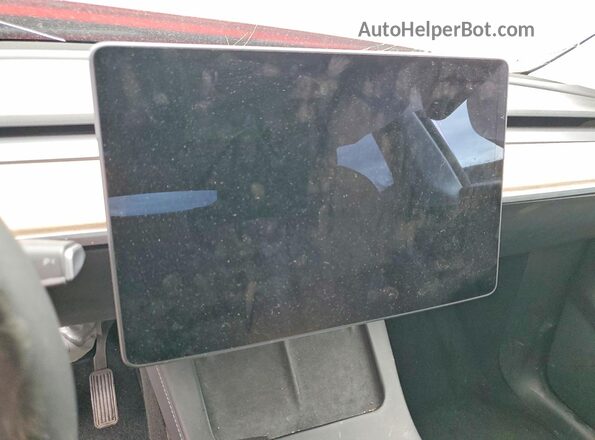 5YJYGDEE3MF139315 2021 TESLA MODEL Red Вид щитка приладів