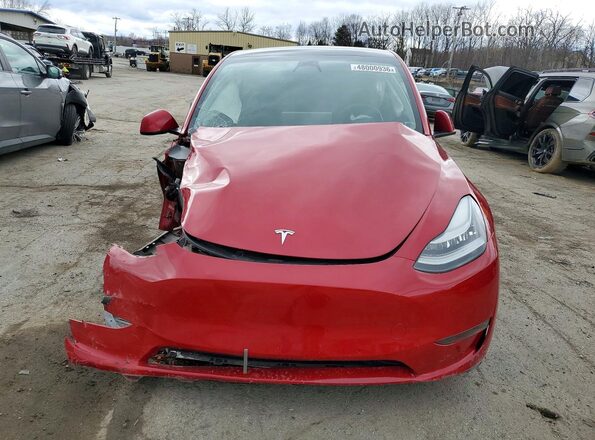 5YJYGDEE3MF139315 2021 TESLA MODEL Red Вид спереду