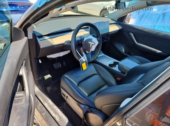 5YJYGDEE3MF202946 2021 TESLA MODEL Угольный Вид панели приборов