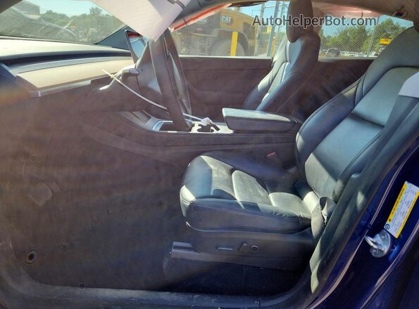 5YJYGDEE3MF266226 2021 TESLA MODEL Blue Widok wnętrza z przodu