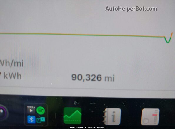 5YJYGDEE3MF297654 2021 TESLA MODEL Y Gray 