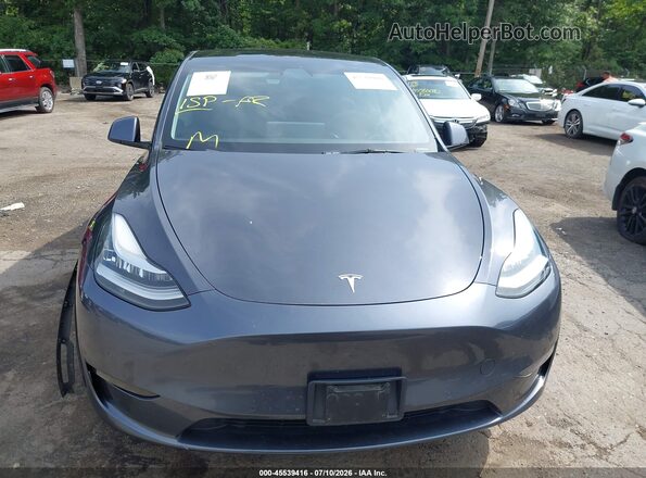5YJYGDEE3MF297654 2021 TESLA MODEL Y Gray Instrument cluster view