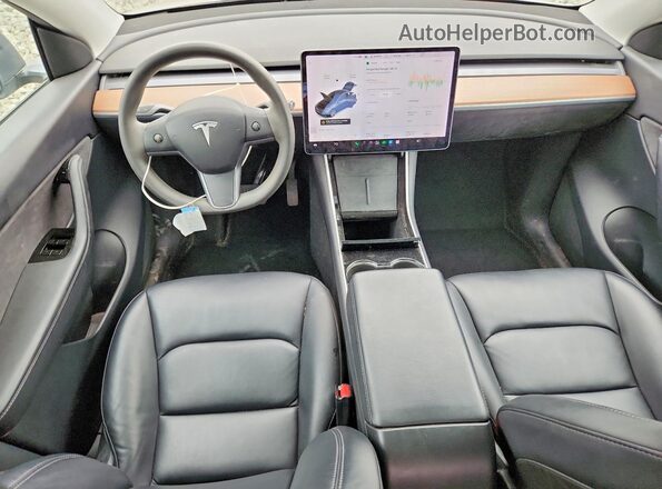 5YJYGDEE4LF006853 2020 TESLA MODEL Gray Առջևի վահանակի տեսք