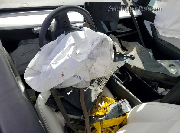 5YJYGDEE4LF055616 2020 TESLA MODEL White Dashboard view