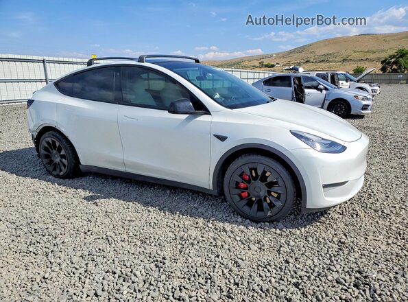 5YJYGDEE4LF055759 2020 TESLA MODEL White Delantero derecho