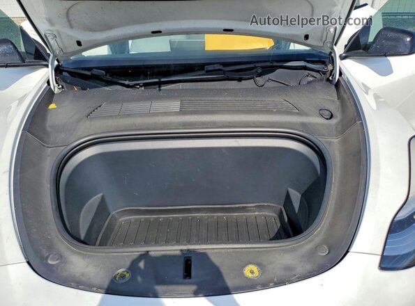 5YJYGDEE4LF055759 2020 TESLA MODEL White Vista del compartimento del motor
